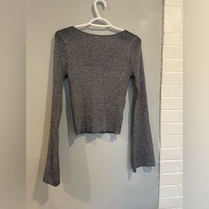 Shimmery H&M Bellsleeve Top